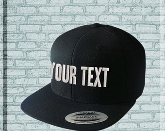 Custom Hat Embroidery - TEXT