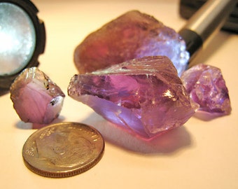 AMETHYST Rough ** Lot C ** 180+ carats