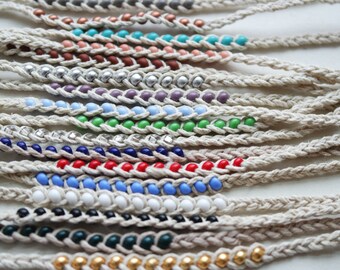 BEADED HEMP FRIENDSHIP Bracelet