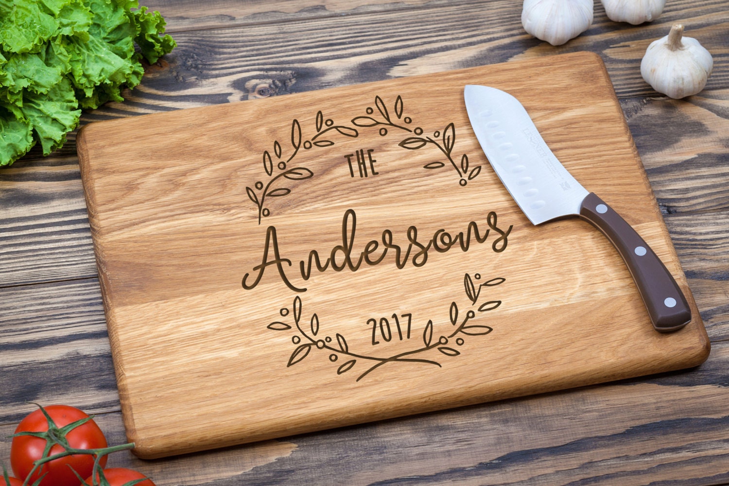 Custom Cutting Board Wedding Gift Cutting Board