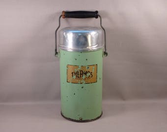 Cool Old Thermos Insulated Glass with Cork
