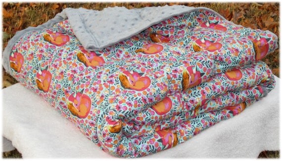 Weighted blanket throw 40x63 Teen weighted blanket autism