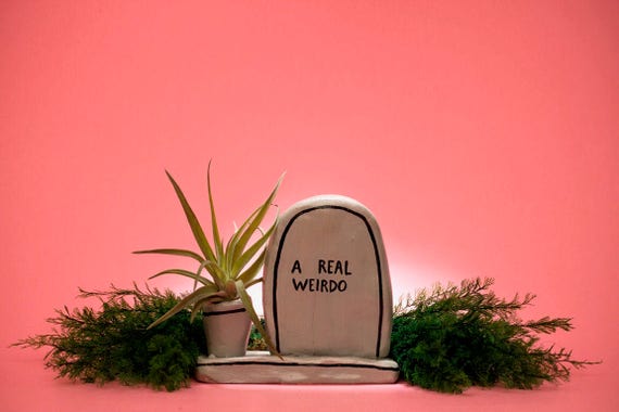 REAL WEIRDO GRAVE
