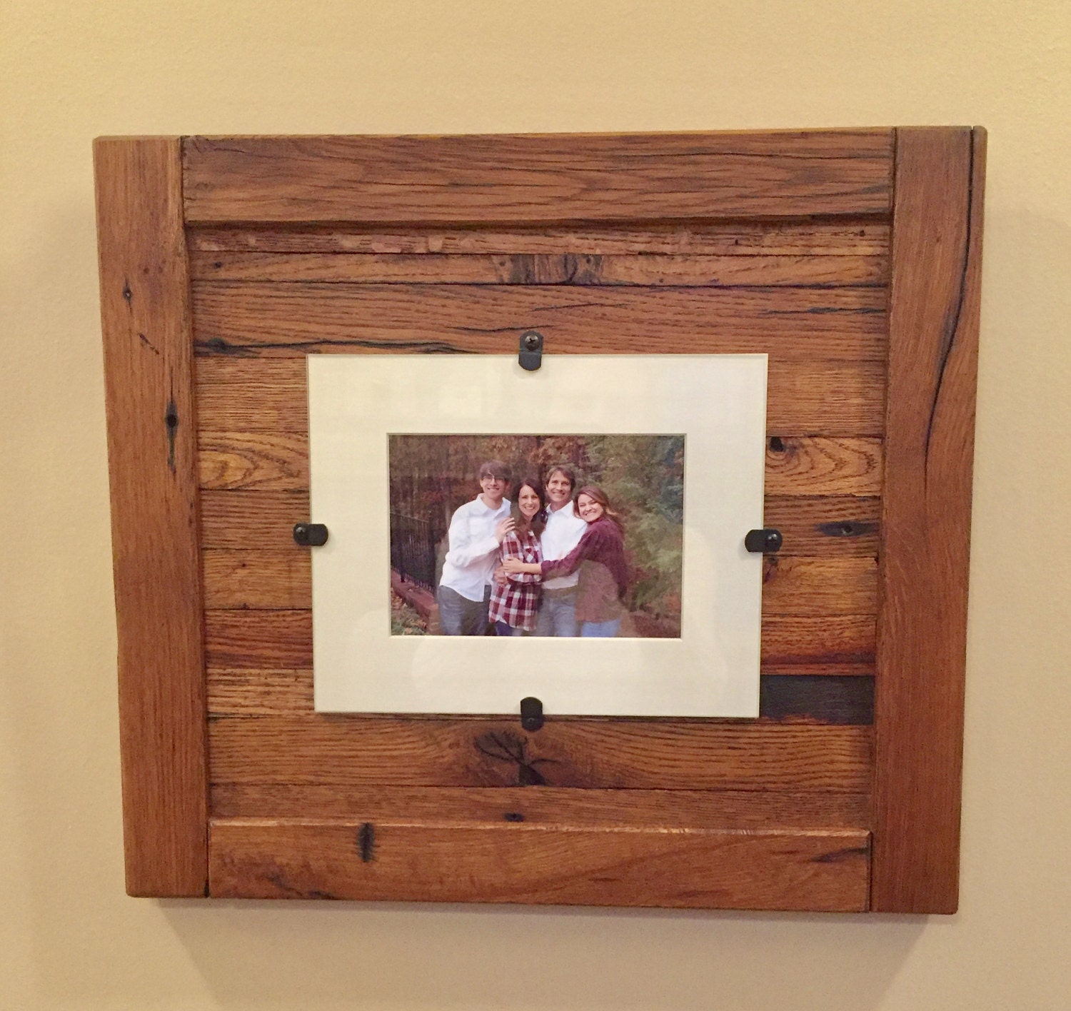 Reclaimed Wood Frames, Large Wood Frames, Set of 3, 8 x 10 ...