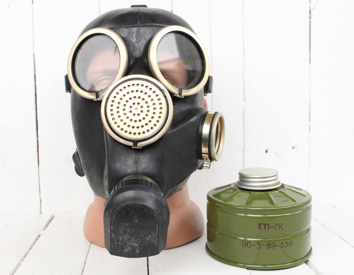 Soviet army gas mask GP-7 Russian military Soviet gas mask