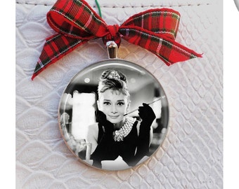 Breakfast at Tiffany's Christmas Ornament - Audrey Hepburn Ornament
