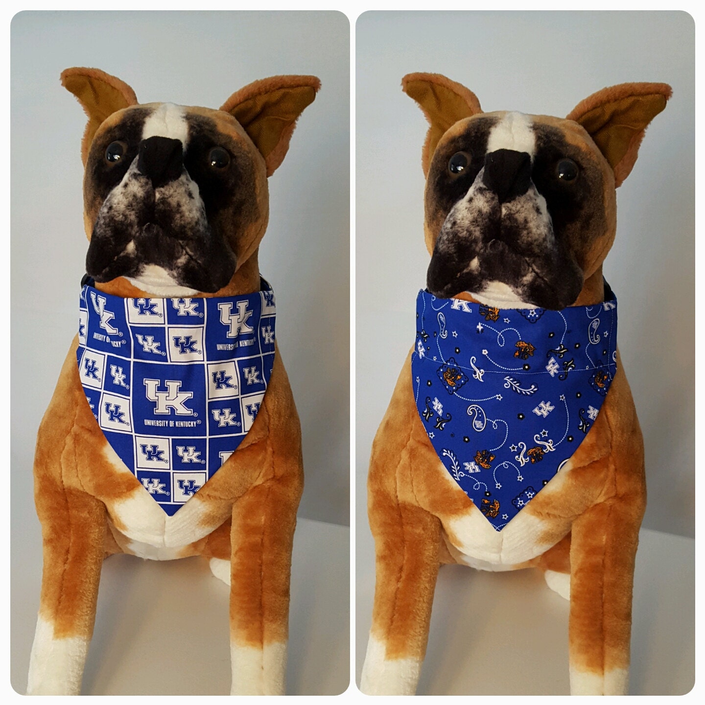 Reversible Bandana Made With University of Kentucky Fabric