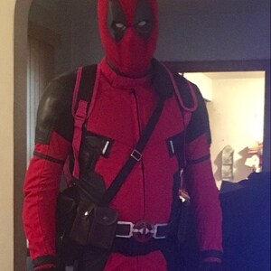 Deadpool Cosplay / Costume or Motorcycle Suit Replica in