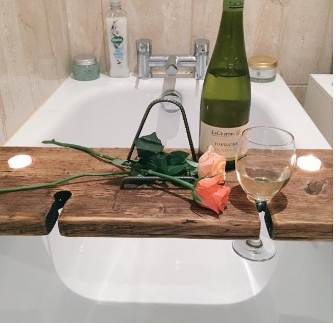 Bath Shelf Bath Tray Book Holder Tablet Holder Bath