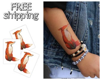 geometric fox temporary tattoo fox tattoo fox fox and geometric fox temporary tattoo fox tattoo fox fox and