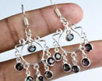 CLEARANCE *Mystic Topaz Chandelier Earrings