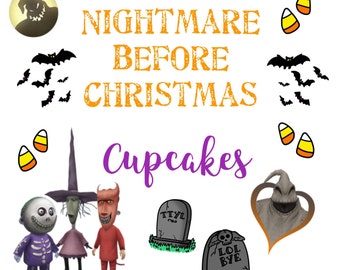Oogie Boogie || Lock, Shock, Barrel || Cupcake Illustrations || Fine Art Prints