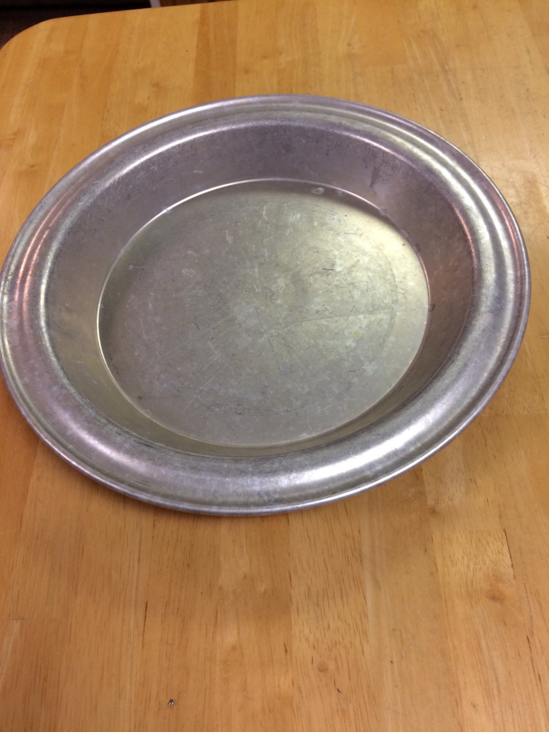 Aluminum pie pan No Drip Pie Pan Wearever pie pan Fruit Pie
