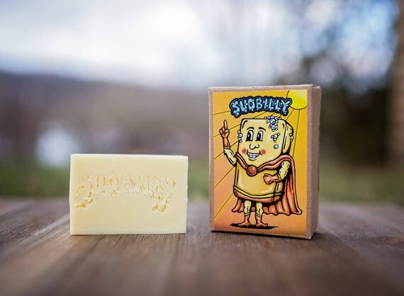 Ginger and Orange Essential oil Goat's milk Soap - SOY FREE #16497
