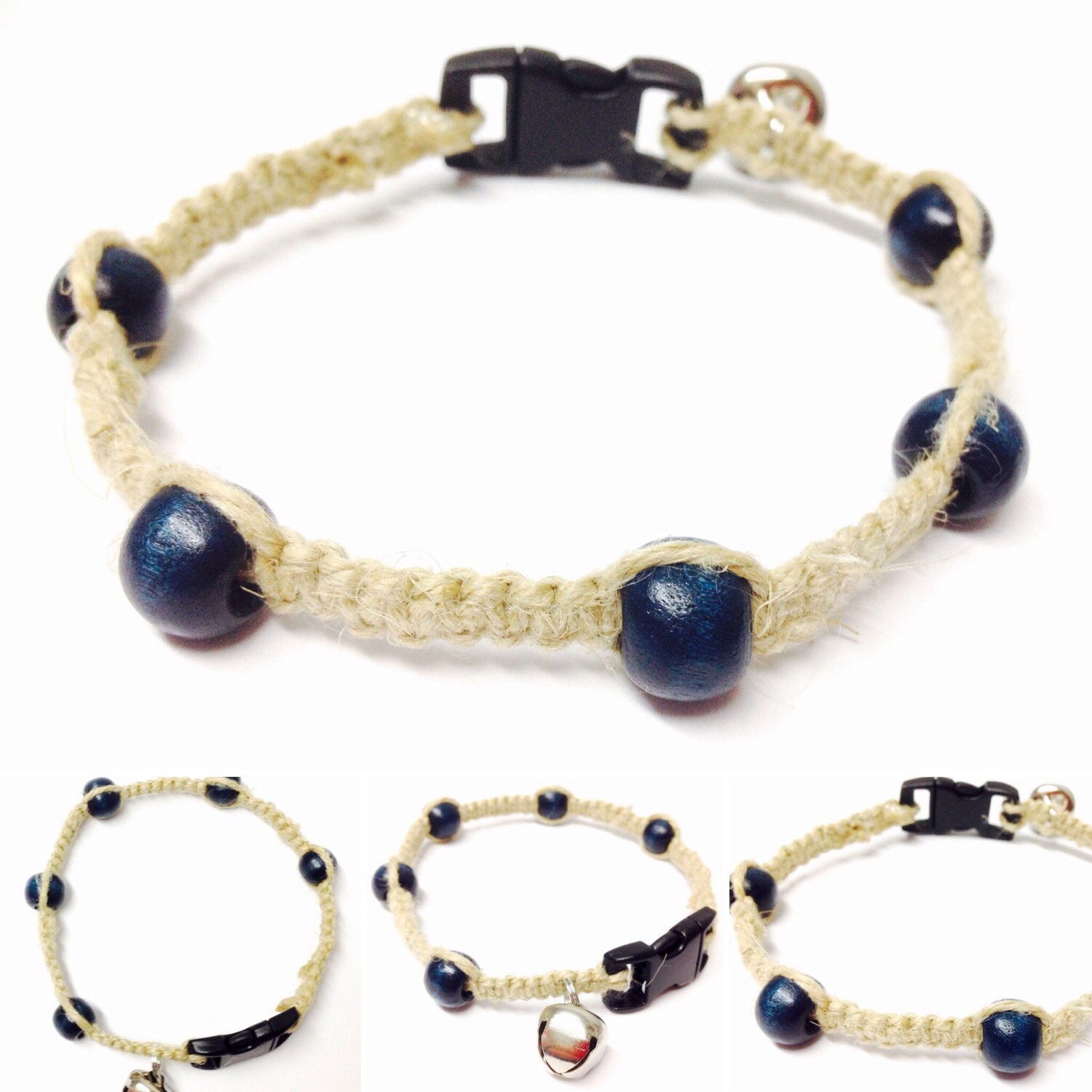 Cat Collar Hemp Cat Collar Hemp Kitty Collar Hemp