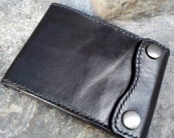 Men's leather wallet/classic leather wallet/black wallet/bifold leather wallet/portafoglio in pelle/кожанный бумажник/кожанный кошелек.