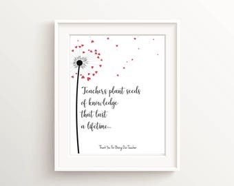 Preschool Teacher Gifts, Daycare Provider gifts, Daycare Teacher Gift, Teacher Retirement Gift, End of Year Teacher Gift, Teacher Printable