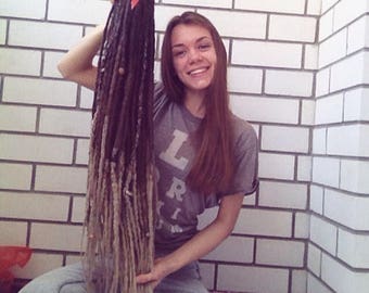 One meter long synthetic dreads