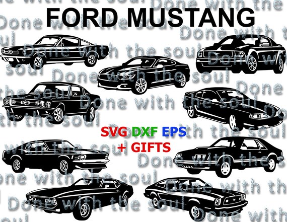 Ford Mustang Mustang vector Ford Mustang vector SVG