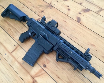 Custom Nerf Retaliator // HK416 Styling + internal mods & stronger spring !