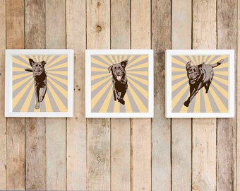 chocolate labrador sunburst wall art labrador retriever starburst wall decor dog gift pet owner - Sunburst Wall Decor chocolate labrador sunburst wall art labrador retriever starburst wall decor dog gift pet owner - Sunburst Wall Decor
