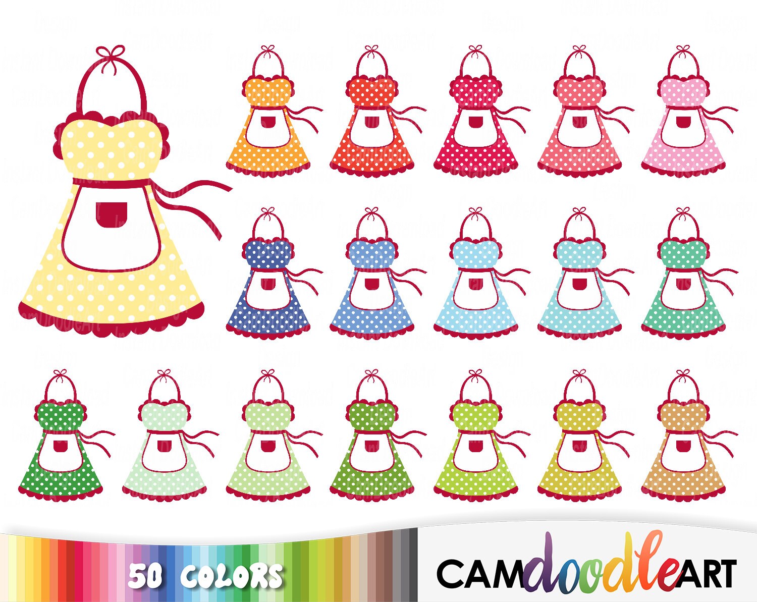 50 Apron Clipart Baking Cooking Kitchen Clipart Cleaning