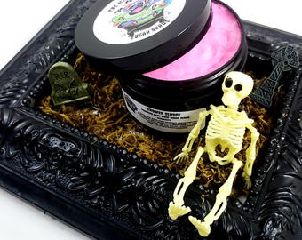 Shower Sludge Foaming Bath Whip Sugar Scrub, Includes Activated Charcoal Brain Soap!