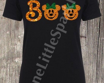 Mickey Pumpkin shirt disney halloween shirt minnie boo shirt disney halloween family matching halloween Boo shirt