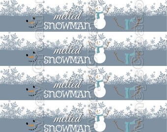 Melted snowman water | Etsy