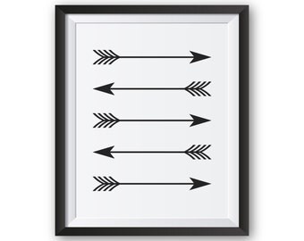 White Wall Art arrow wall art | etsy White Wall Art arrow wall art | etsy