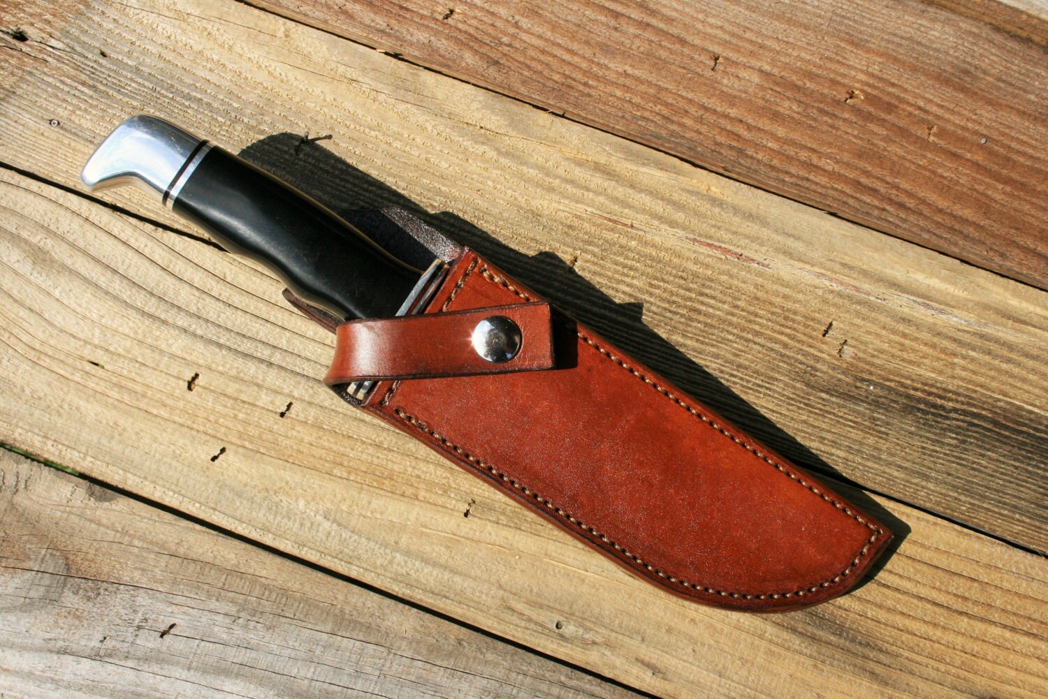 Buck 119 Custom Leather Knife Sheath