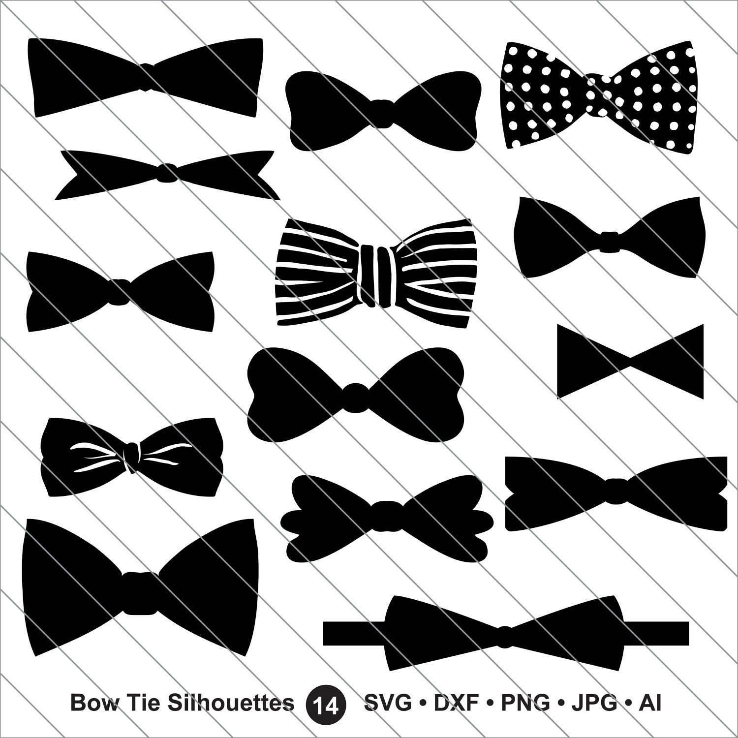 Download Bow Tie Silhouettes SVG bow tie clipartBow Tie Svg Cut