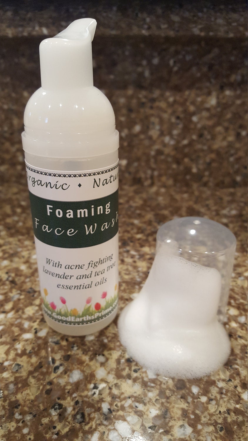 Bath And Beauty Facial Organic Foaming Face Wash Foaming