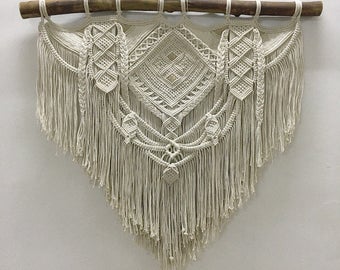 PIA. Macrame wall hanging, tapestry