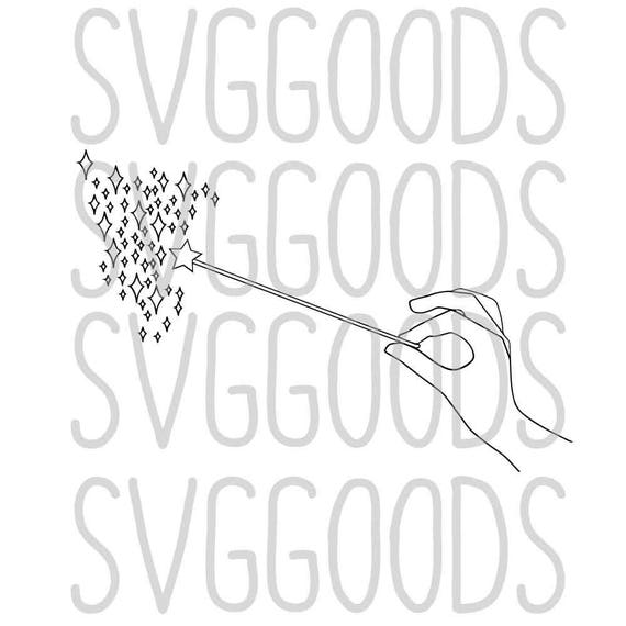 Free Free 89 Magic Fairy Godmother Wand Svg Free SVG PNG EPS DXF File