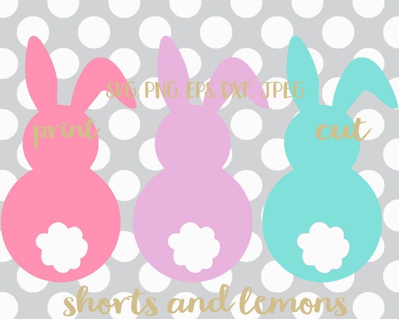 Download Easter svg, Bunny svg, three bunnies, DXF, EPS, peep svg ...