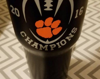 Clemson National Championship Decal