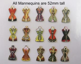 15 X Dressmakers Dummies with Butterfly connection