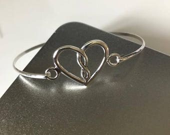 Hearts Forever Bracelet - Silver - NA124