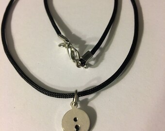 Handstamped Semicolon Necklace • semicolon, the semicolon project, mental health, recovery, suicide prevention, suicide awareness, semicolon