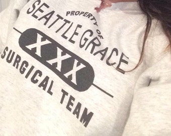 SALE TODAY ONLY Greys Anatomy Sweatshirt, Greys Anatomy Surgical Team