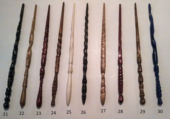 Pick Your Wand Custom Wands Harry Potter by HeartwoodWands on Etsy