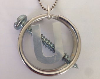 Holtzmann Ghostbusters Screw U Necklace Pendant