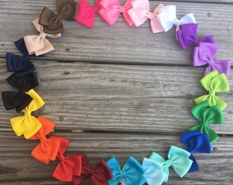 Hair Bows / Back To School Bows / One Dollar Bows / Bows / Hairbows / You Choose