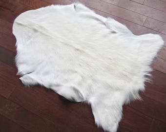 tanned goat hides