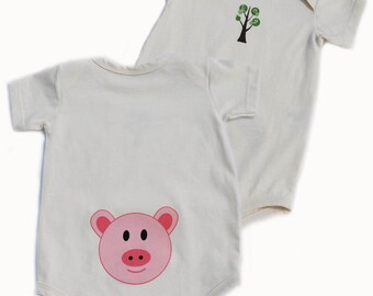 Unique pig baby clothes related items | Etsy