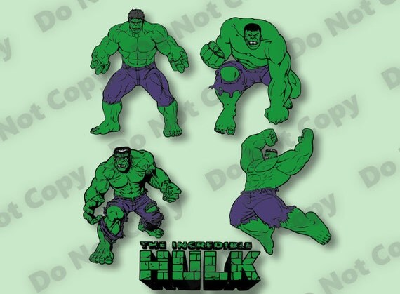 Download The HULK svg 5 Pack Bundle HQ Layered Colors Cutting Files