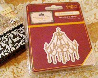 Crafter's Companion Downton Abbey Metal Cutting Templates ~Chandelier~