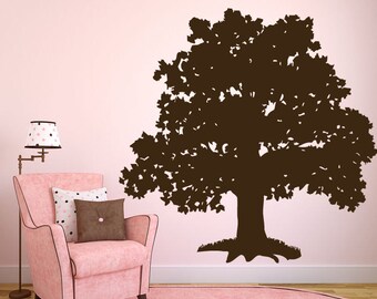 Wall Decal Sticker Bedroom big tree braches forest beauniful room decor 253b