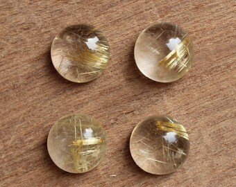 Rutilated Quartz golden rutile Round shape all sizes available (8-18 mm) gemstone supplies for jewelry, smaller sizes on request.